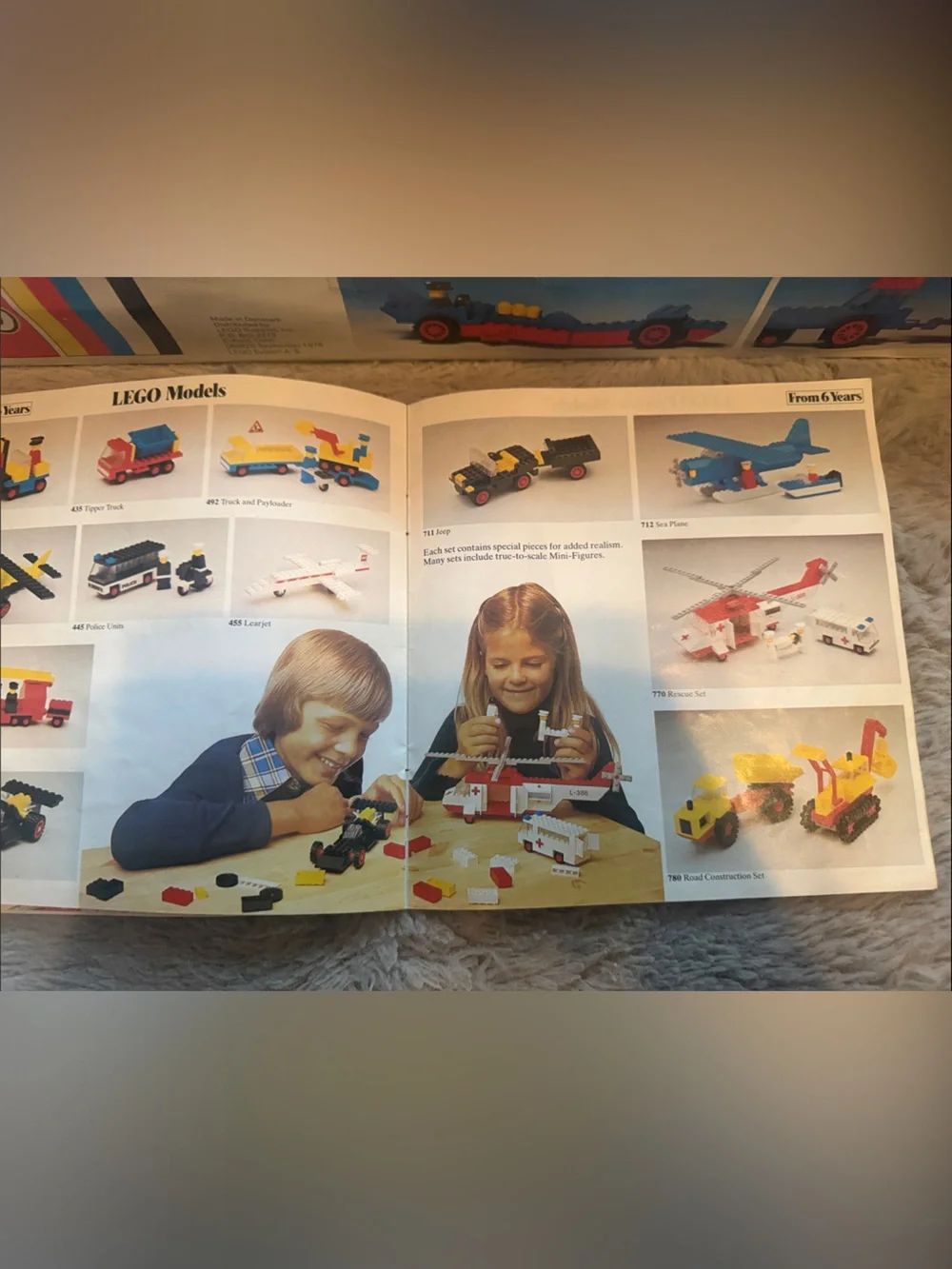 Booklet Welcome To The World Of Lego 1977 Vintage Magazine - Lego History - GUC